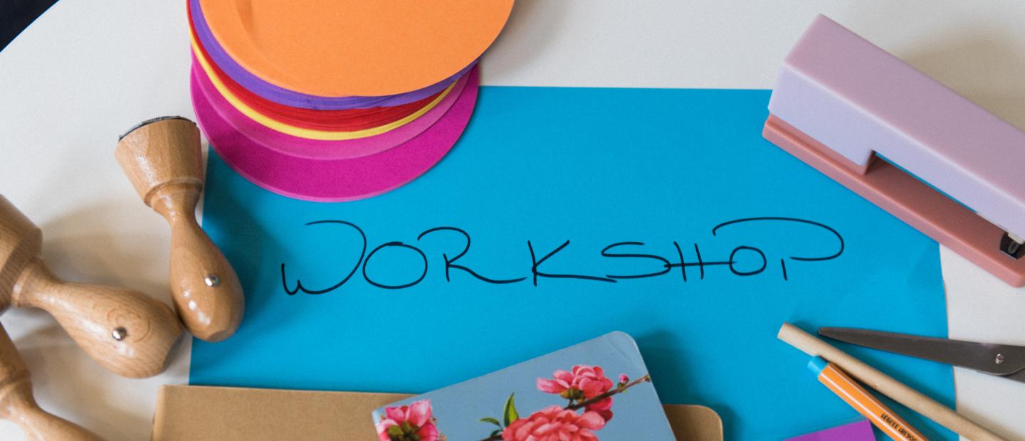 Illustration eines Workshops