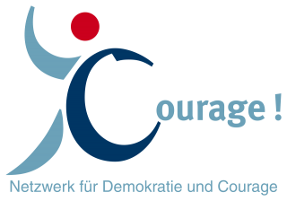 Logo des Netzwerks für Demokratie und Courage