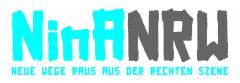 Logo: NinA NRW - Neue Wege raus aus der rechten Szene