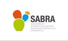 Logo: Sabra - Servicestelle für Antidiskriminierungsarbeit Beratung bei Rassismus und Antisemitismus